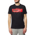 T-shirt nera da uomo con logo sul petto Ducati Corse, Abbigliamento Sport, SKU a722000326, Immagine 0